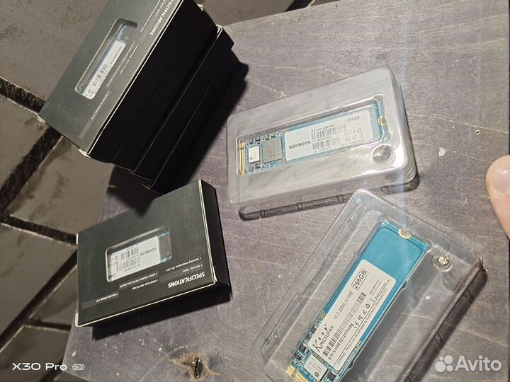 Новые M2 nvme 2280 SSD 256Gb