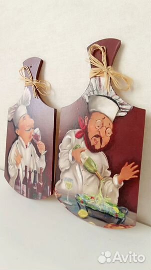 Разделочные доски. Комплект из 2 шт