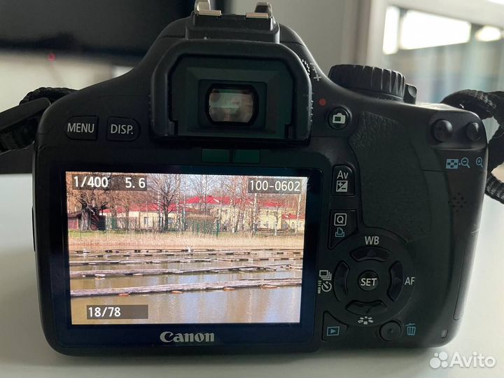 Canon EOS 550d kit 18-55