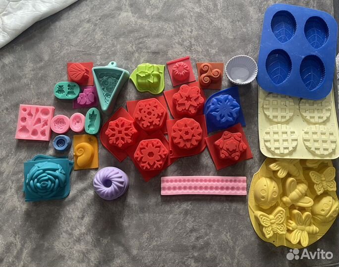 Пластиковые формы для мыла