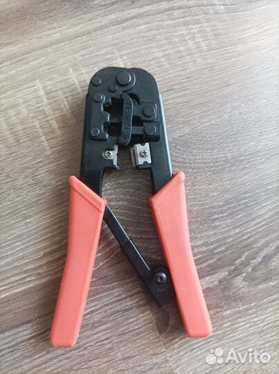 Кримпер для обжима телефонных и компьютерных клемм