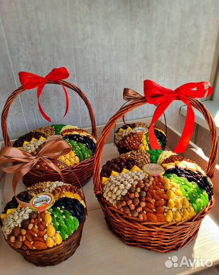 Ореховые корзинки/съедобный букет/8 марта