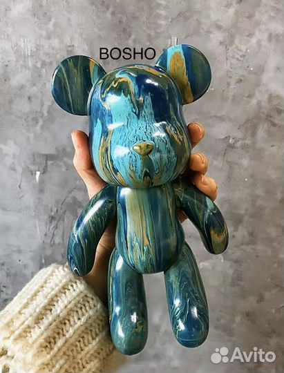 Набор виниловый мишка bosho с красками