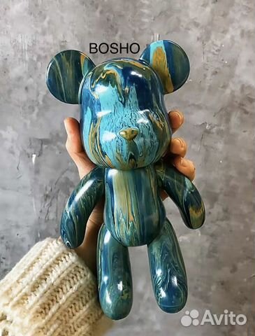 Набор виниловый мишка bosho с красками