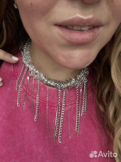 Колье чокер ожерелье