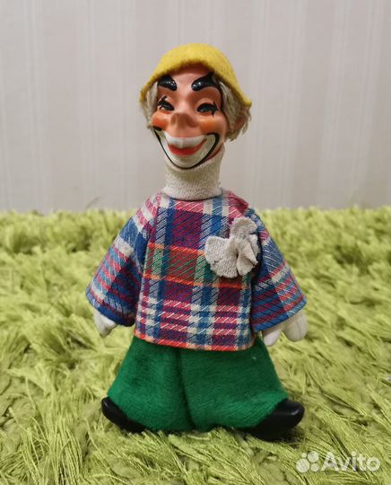 Кукла Клоун VEB Famos Leipzig