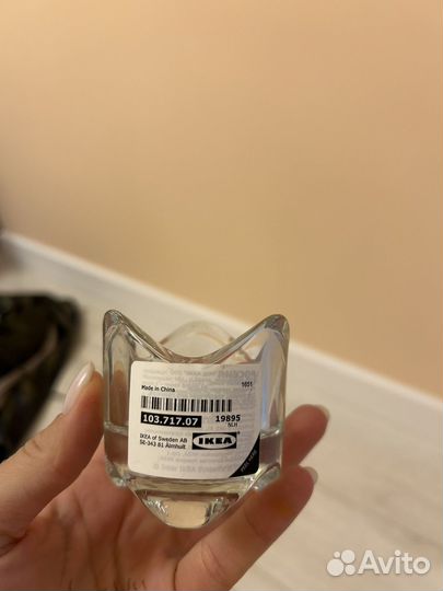 Подсвечник стекло