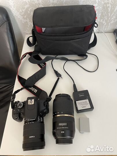 Комплект Canon EOS 600D + Tamron SP AF 70-300mm