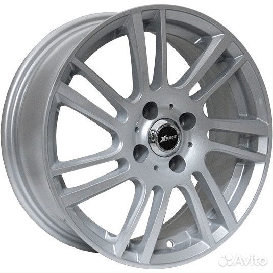 Диски r 15 100 6 новые X-race AF-04 6x15/4x100 ET4