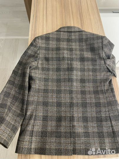 Пиджак next серый 134