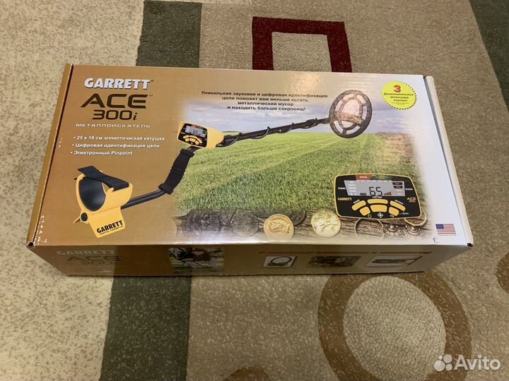Металлоискатель garrett ACE 300i