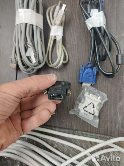 Кабель hdmi Belkin 10м+ переходники и кабели