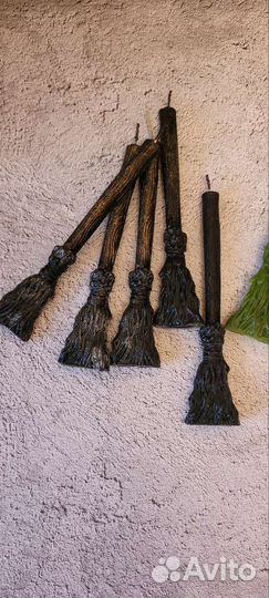 Свеча метла