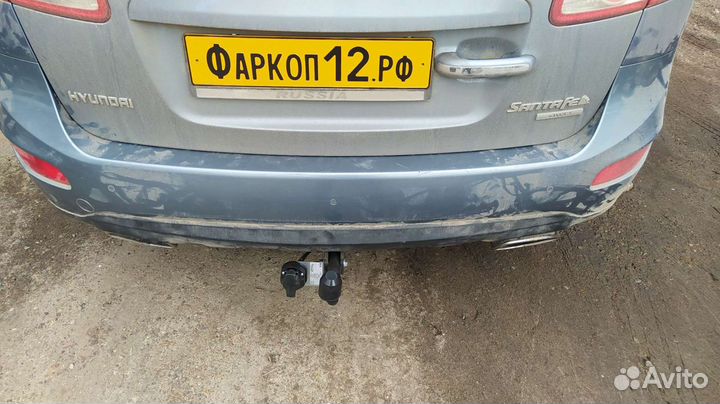 Фаркоп на hyundai santa fe CM 2006-2012г