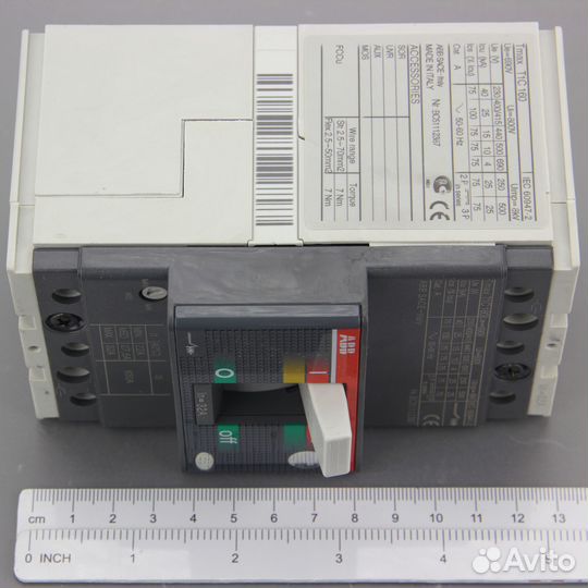 Выключатель автоматический ABB T1C 160 1SDA050895R
