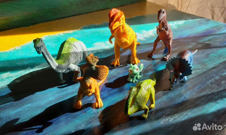 Набор игрушек Динозаврики