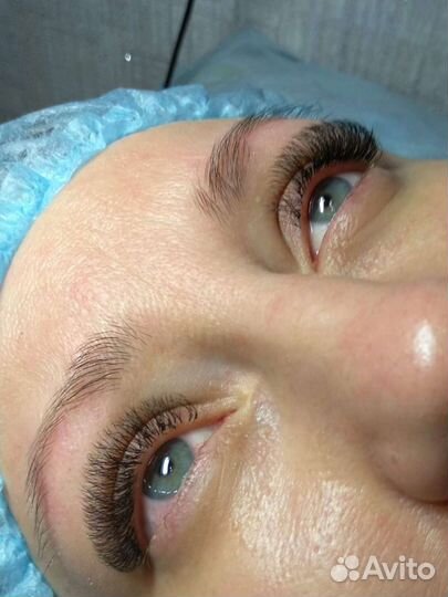 Наращивание ресниц, маникюр,брови