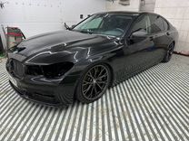 BMW 7 серия 4.4 AT, 2016, битый, 130 000 км, с пробегом, цена 2 140 000 руб.