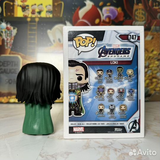 Funko Pop 747 Loki Светящийся