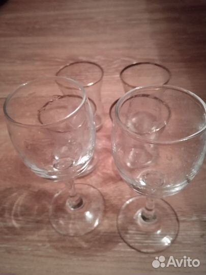 Стопки рюмки стекло