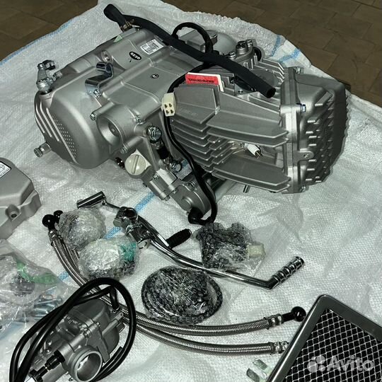 Двигатель Zongshen ZS190E (190 см3) для питбайка