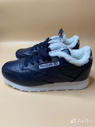 Кроссовки зимние reebok classic