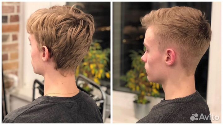 Мужские стрижки и окрашивания