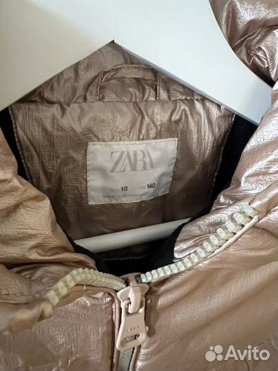 Куртка зимняя на девочку 140