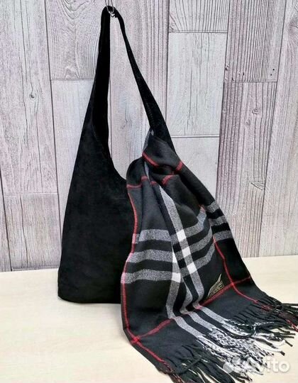 Cумка натуральная замша