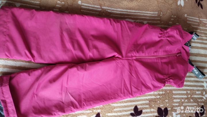 Зимний комбинезон для девочки 122- 128