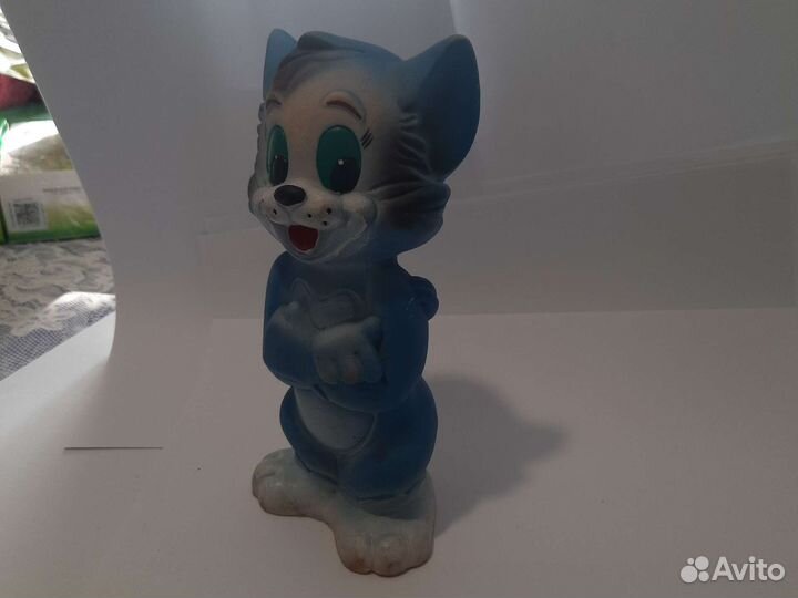 Винтажная игрушка Кот Том Томи Джерри мульт