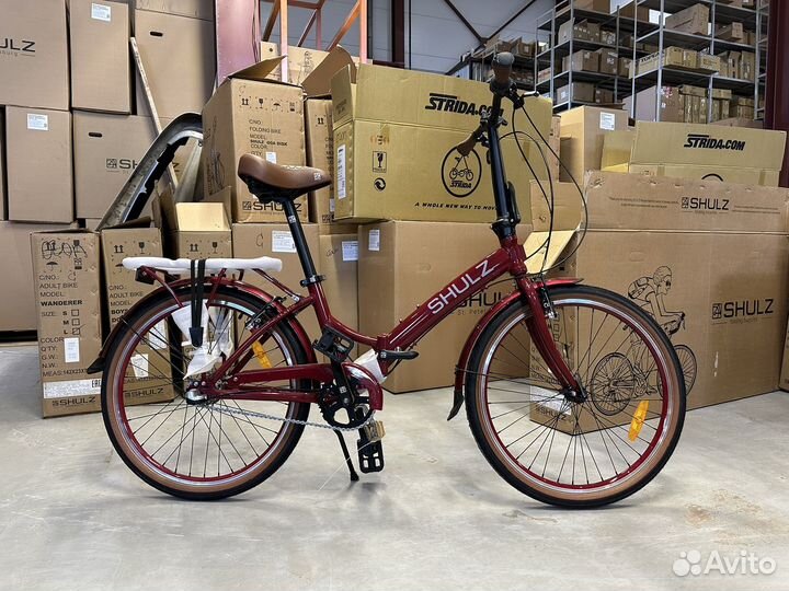 Велосипед shulz krabi v (black-sangria)