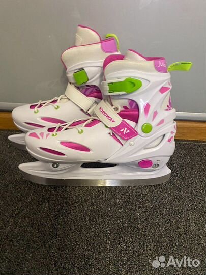 Коньки раздвижные nordway 38-41