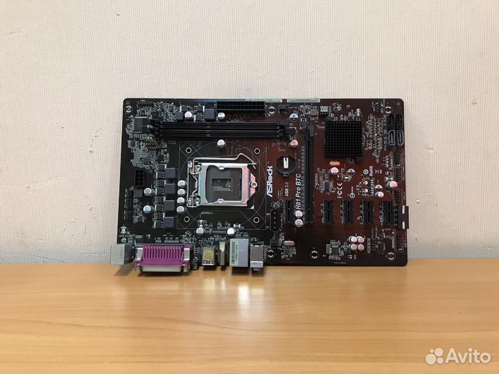 Материнская плата ASRock H81 Pro BTC, Сокет 1150
