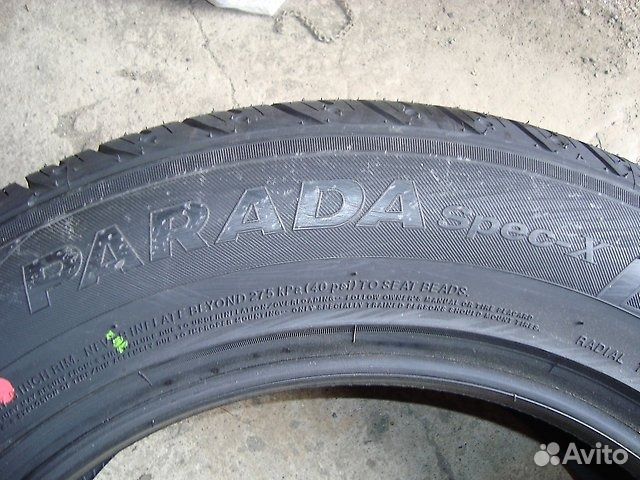 Yokohama Parada Spec-X PA02J 225/65 R17 102H