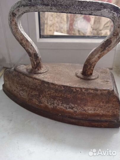Утюг чугунный винтаж 20х годов