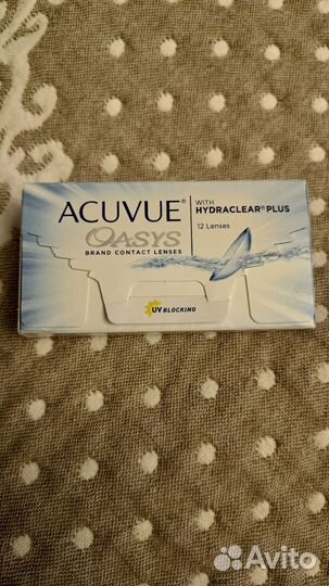 Контактные линзы Acuvue Oasys