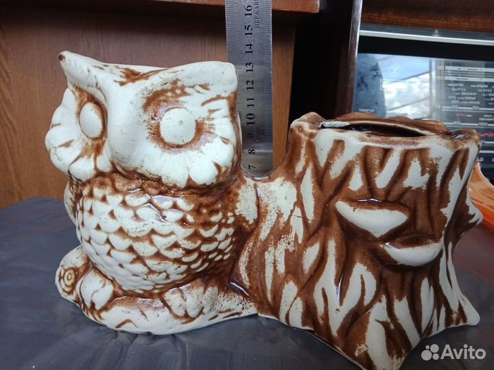 Кашпо для цветов керамическое