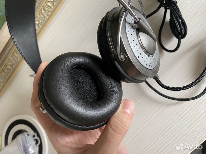 Наушники genius с микрофоном