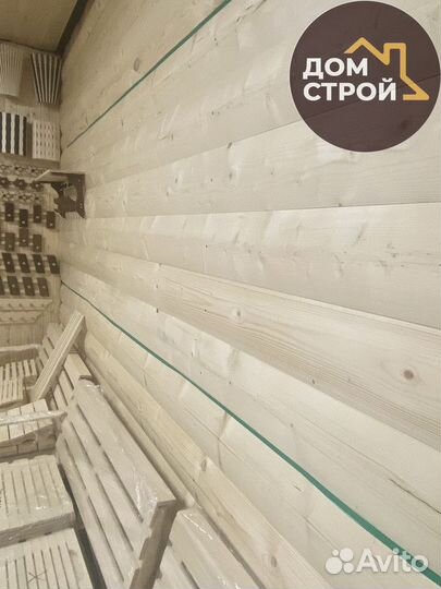 Блокхаус. Имитация бревна Сосна. С доставкой