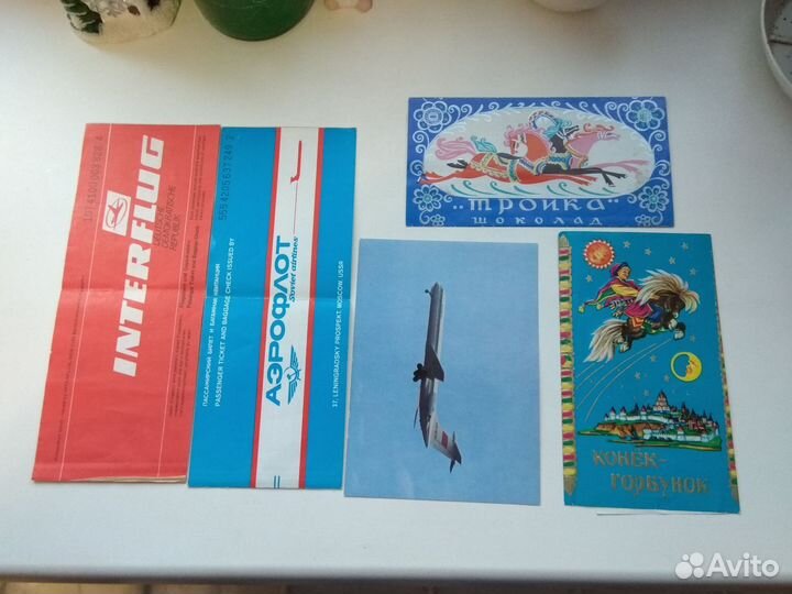 Переводилки, карт.шокол, отельн.,рекл.листСССР,пр
