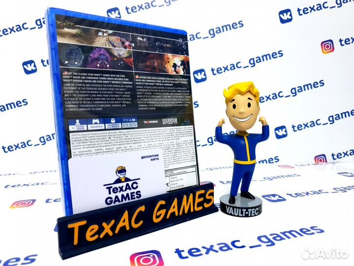 Star Wars Racer & Commando Combo PS4