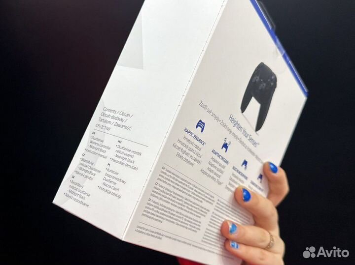 Джойстик для PS5 черный