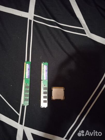 Материнская плата, процессор, оперативная память