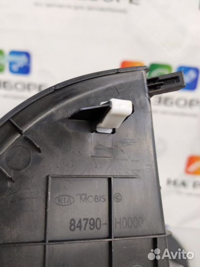 Накладки на торпедо боковые Kia Rio 4