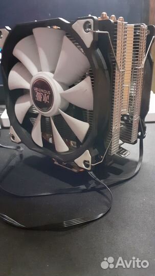 Кулер для процессора снеговик snowman 6теплотрубок