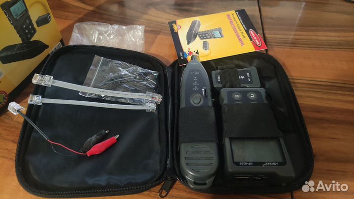 Кабельный lan тестер трассоискатель прозвонка utp