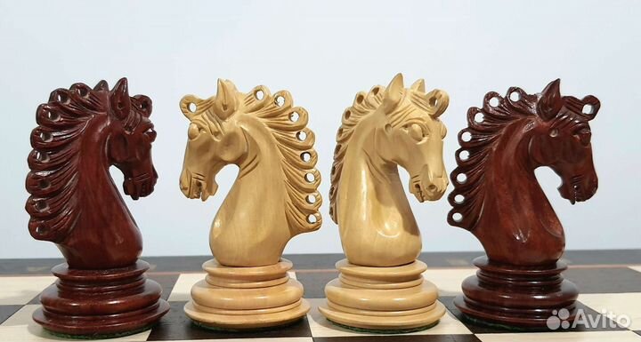 Шахматы шахматные фигуры Индия 12,5 см палисандр