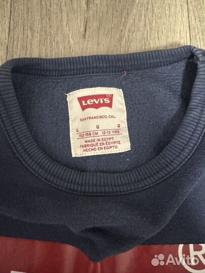 Свитшот levis подростковый