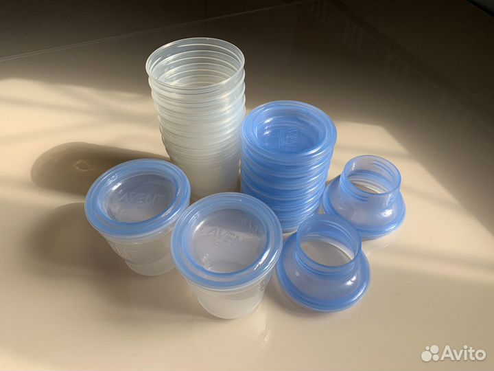 Контейнер для хранения и заморозки грудного молока